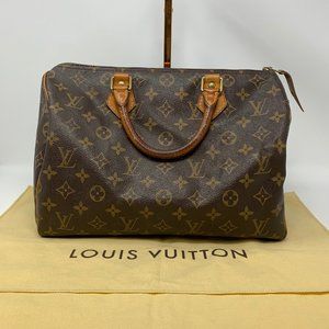 Louis Vuitton Monogram Speedy 30 Handbag